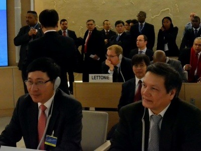 国連人権理事会、少数民族問題で対話 - ảnh 1