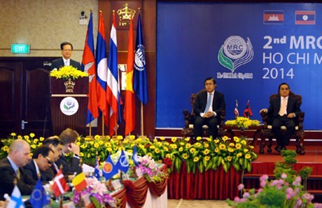 国際メコン川委員会の第2回首脳会議始まる - ảnh 1