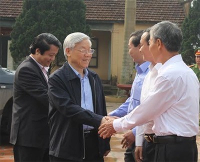 チョン書記長は北部フート省を視察 - ảnh 1