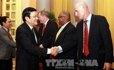 サン国家主席、米企業の代表と会見 - ảnh 1