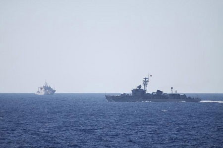 中国の違法行為に反発する海外のベトナム人 - ảnh 1