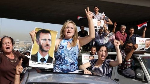 国民への侮辱」 英、シリア大統領選を非難 - ảnh 1