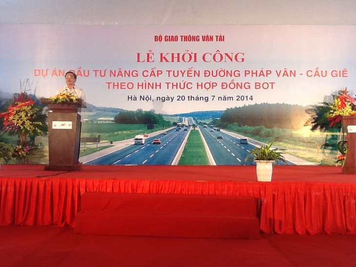 ファプバン・カウゼ高速道路拡張プロジェクト、開始 - ảnh 1