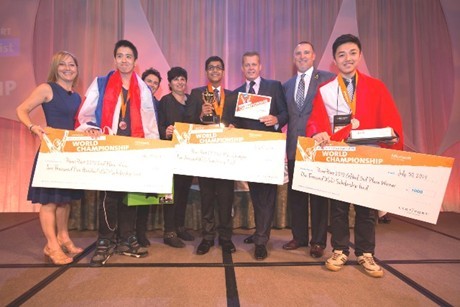 越学生、MOS世界学生大会でメダルを獲得 - ảnh 1