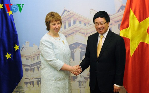 越・EU、FTA交渉を計画通りに終了 - ảnh 1