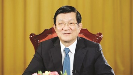 サン主席、各国の大使と会見 - ảnh 1