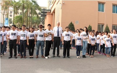 アースアワー2015に応じる活動 - ảnh 1