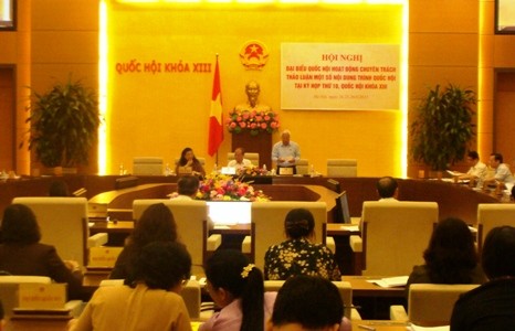 専任議員会議、5件の法案を討議 - ảnh 1