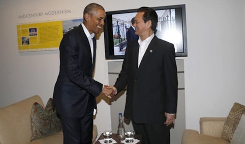 ズン首相、オバマ大統領と会談 - ảnh 1