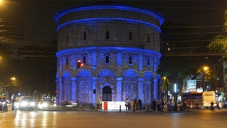 オランダ、ハノイの給水塔照明システムを支援 - ảnh 1