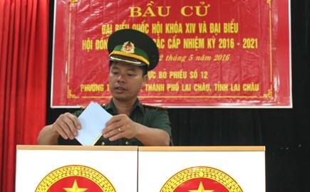 各宗教と少数民族出身の有権者も積極敵に投票 - ảnh 1