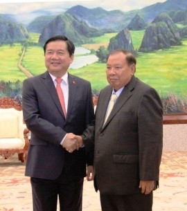 ホーチミン市代表団のラオスを訪問 - ảnh 1