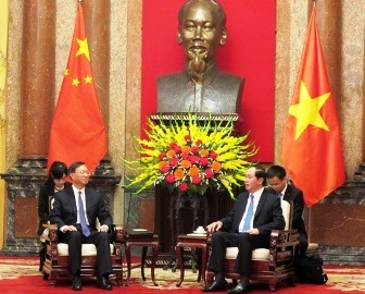 クアン国家主席、中国の楊国務委員と会見 - ảnh 1