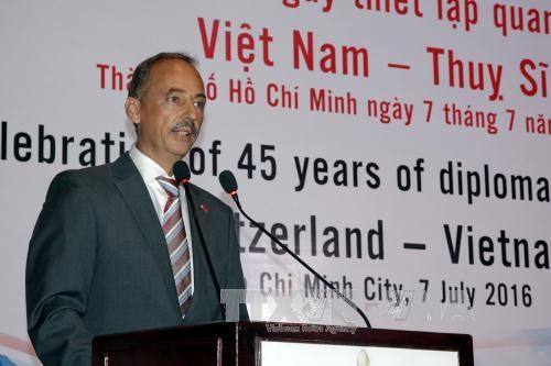 ベトナム・スイス国交樹立45周年記念式典 - ảnh 1