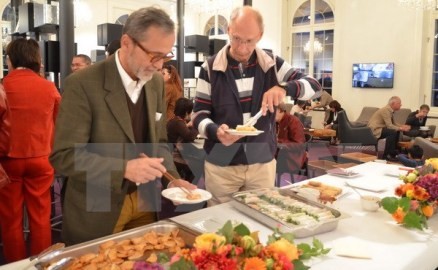 スイスの食べ物博物館、ベトナム飲食文化を紹介 - ảnh 1