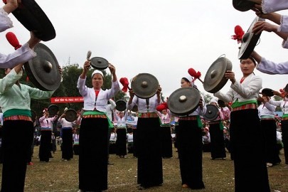 ホアビン省ムオン族の銅鑼祭り、始まる - ảnh 1