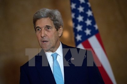 米国務長官「温暖化対策、後戻りない」　ＣＯＰ22で演説  - ảnh 1