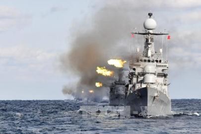 半島沖で大規模訓練=朝鮮民主主義人民共和国の脅威に備え-韓国海軍 - ảnh 1
