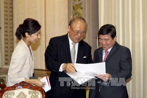 ホーチミン市指導者 武部勤氏と会見 - ảnh 1