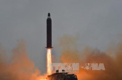 朝鮮外務省報道官、ICBM「いつでも発射」 - ảnh 1