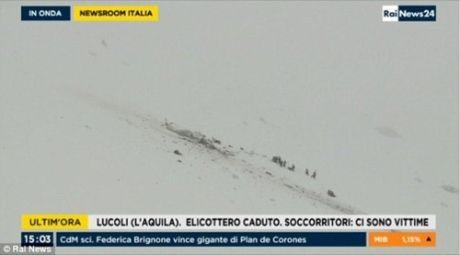 イタリア救助ヘリ墜落、6人死亡 - ảnh 1