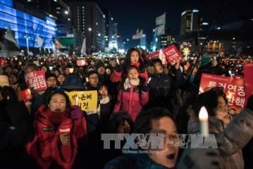 韓国、大統領の罷免賛否で集会 - ảnh 1