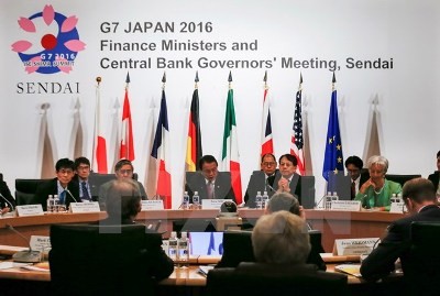 Ｇ７外相会合 共同声明でのロシアへの言及が焦点 - ảnh 1