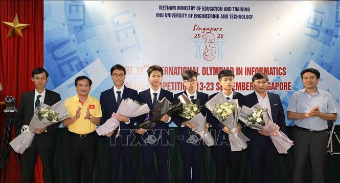 第32回国際情報学オリンピックで、メダル4個獲得 ベトナム - ảnh 1