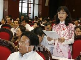 Majelis Nasional Vietnam membahas rancangan Undang-Undang tentang Ketenaga-kerjaan (amandemen) - ảnh 1