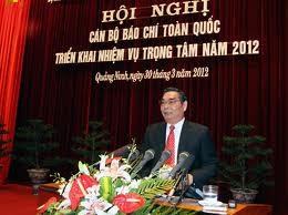 Konferensi  pers nasional  tentang penggelaran  tugas  tahun 2012. - ảnh 1