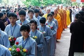 Mengucapkan selamat kepada  Pengurus   Sangha  Buddha Vietnam sehubungan dengan Mega perayaan Weisak-2012 - ảnh 1