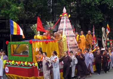 Pembukaan Kongres  ke-7 Sangha  Buddha Vietnam   kota Hanoi. - ảnh 1