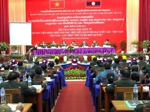 Solidaritas   militan antara tentara  Vietnam –Laos  hidup untuk selama-lamanya - ảnh 1