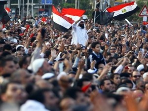 Para hakim  Mesir  mengutuk  dekrit baru dari Presiden Morsi. - ảnh 1