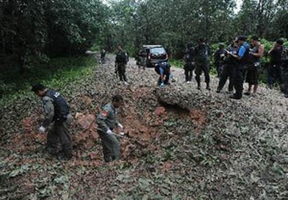 Kekerasan  terjadi lagi di Thailan Selatan. - ảnh 1