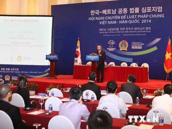 Konferensi spesialis tentang hukum bersama Vietnam-Republik Korea. - ảnh 1