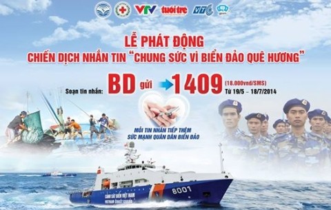 Badan-badan usaha Hanoi berpadu tenaga  demi laut dan pulau kampung halaman. - ảnh 1