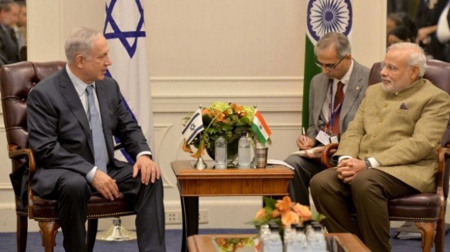 India dan Israel berkomitmen akan memperkuat hubungan. - ảnh 1