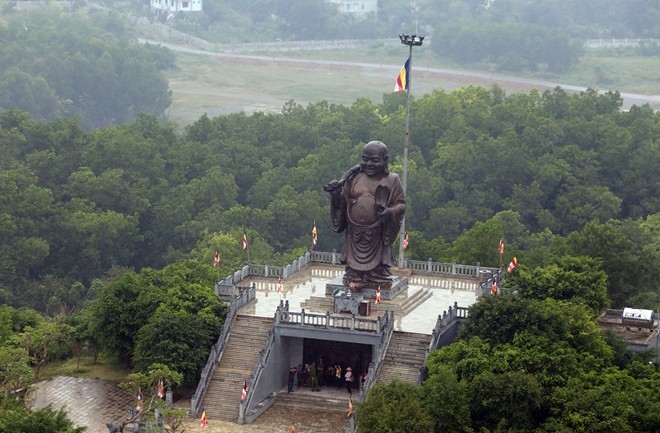 Kompleks pagoda Bai Dinh - situs wisata spiritualitas  di provinsi Ninh Binh - ảnh 4