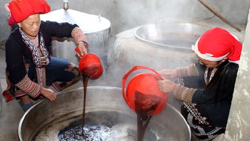 Mencari pengalaman tentang kehidupan orang Dao Merah di dukuh Ta Phin - ảnh 2