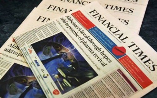 Grup  Nikkei dari Jepang memborong Koran Financial Times dari Inggeris - ảnh 1