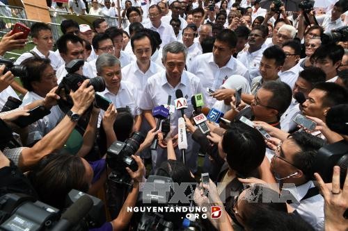 Partai yang berkuasa  di Singapura akan membentuk kabinet dalam waktu dua pekan mendatang. - ảnh 1