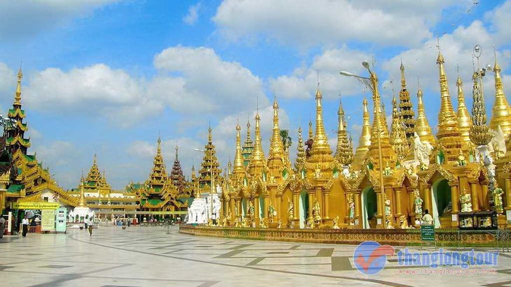 Pagoda Shwedagon - Jantung  emas di Myanmar - ảnh 3