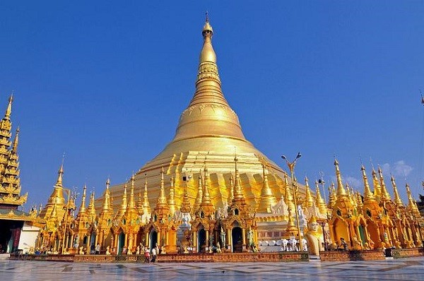 Pagoda Shwedagon - Jantung  emas di Myanmar - ảnh 1