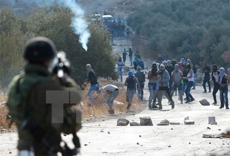 Kekerasan antara Israel dan Palestina terus melanda luas di Tepian Barat dan jalur Gaza - ảnh 1