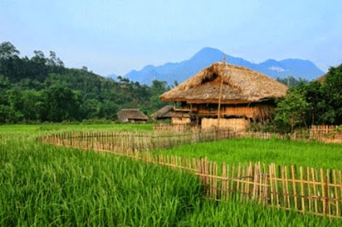 Dukuh Tha yang aman dan tenteram di provinsi Ha Giang . - ảnh 1