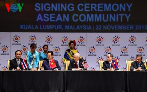 Pernyataan melahirkan Komunitas ASEAN. - ảnh 1