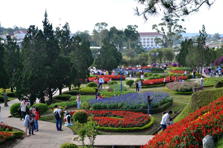 Da Lat- kota Festival Bunga - ảnh 3