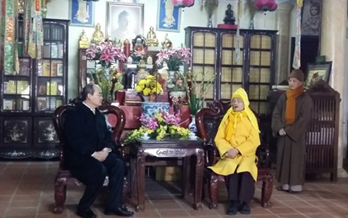 Sangha Buddha Vietnam selalu merupakan anggota aktif dari Front Tanah Air Vietnam - ảnh 1