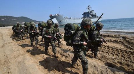 RDRK mengutuk latihan-latihan perang  bersama AS-Republik Korea - ảnh 1